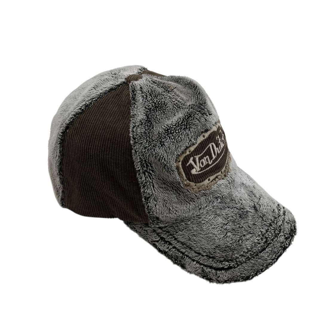 본더치 y2k 윈터 브라운 코듀로이 캡 상품이미지5