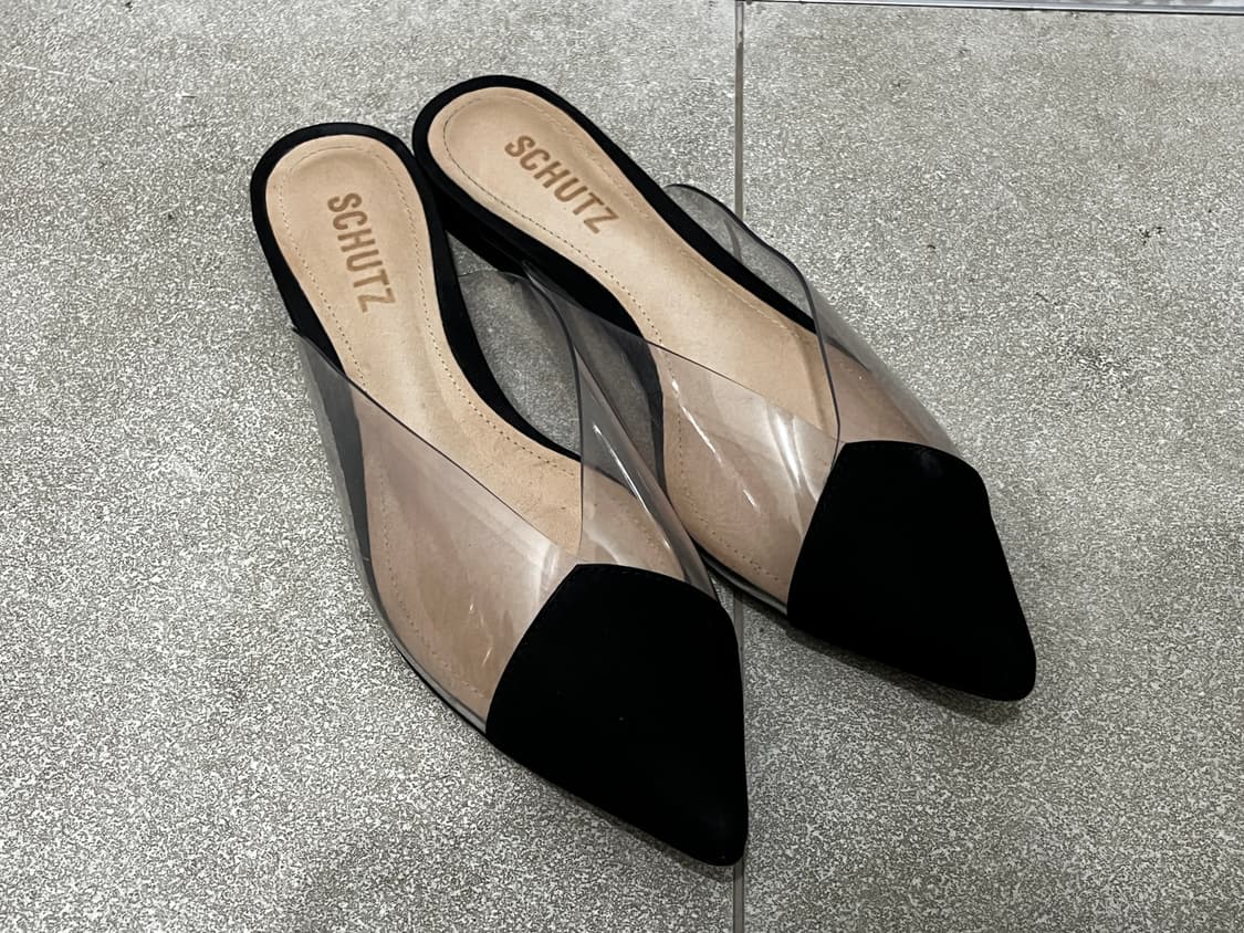 SCHUTZ 투명 뮬 225 상품이미지2
