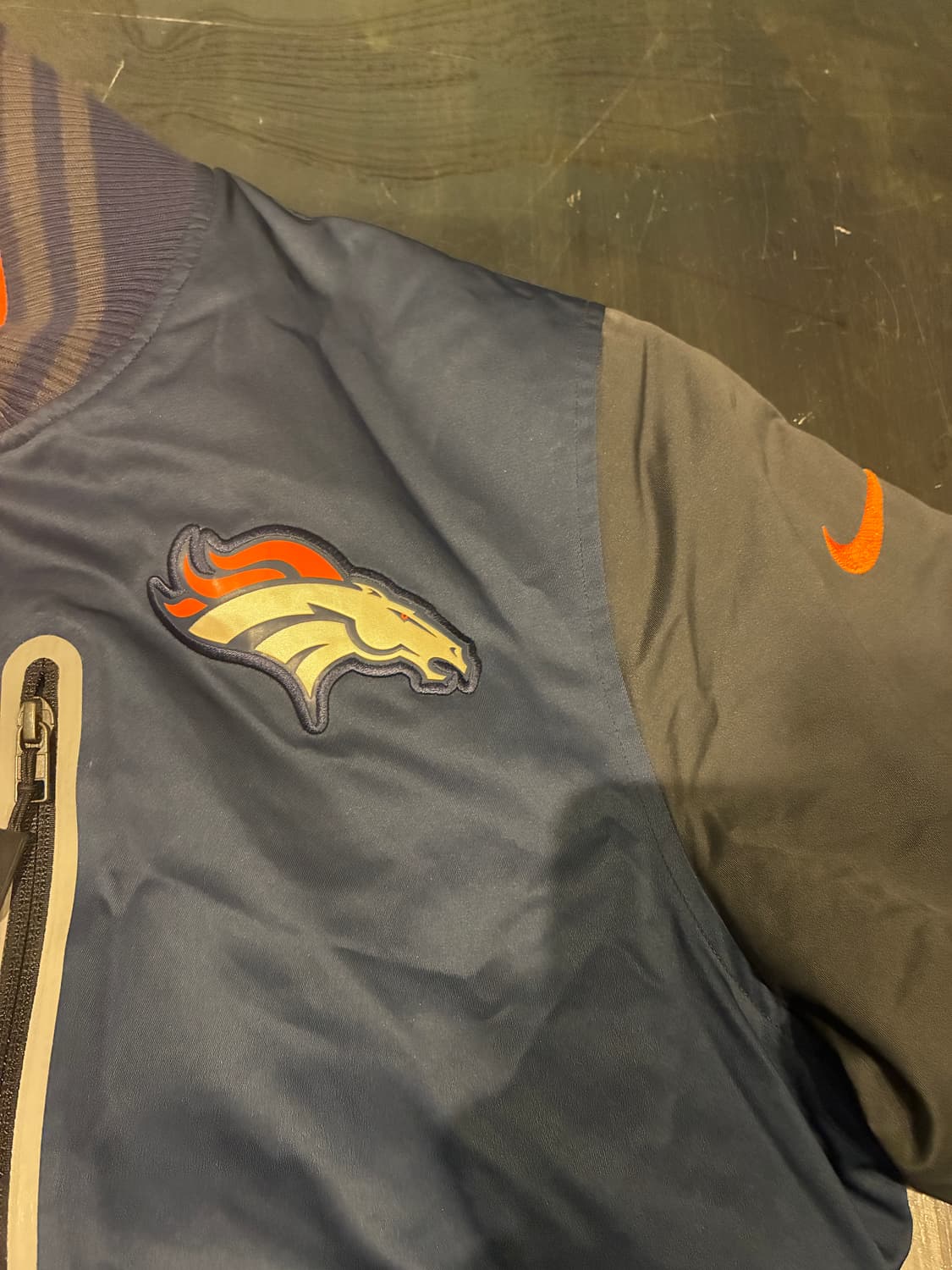 L) 나이키 NFL 덴버 브롱코스 리버시블 바시티 자켓 상품이미지2