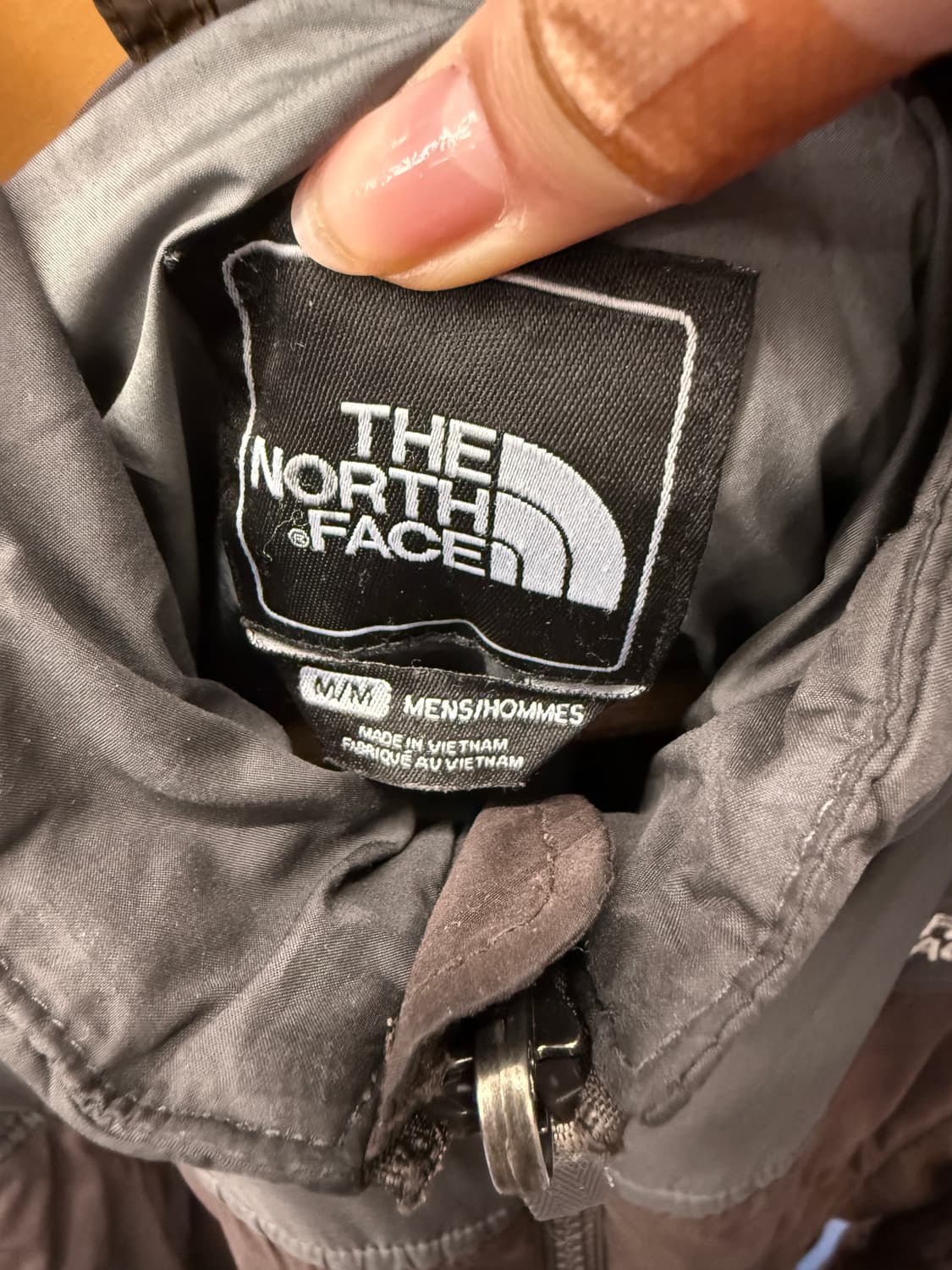 TnF 노스페이스 브라운 점퍼 상품이미지5