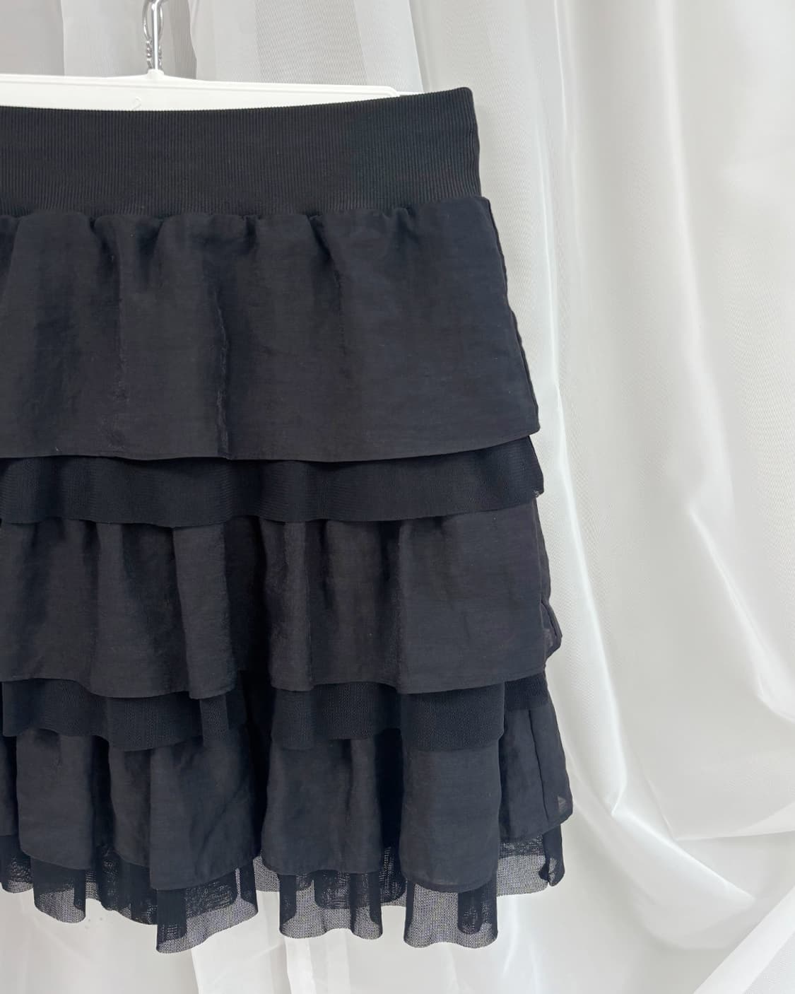 brique tiered banding skirt 상품이미지5