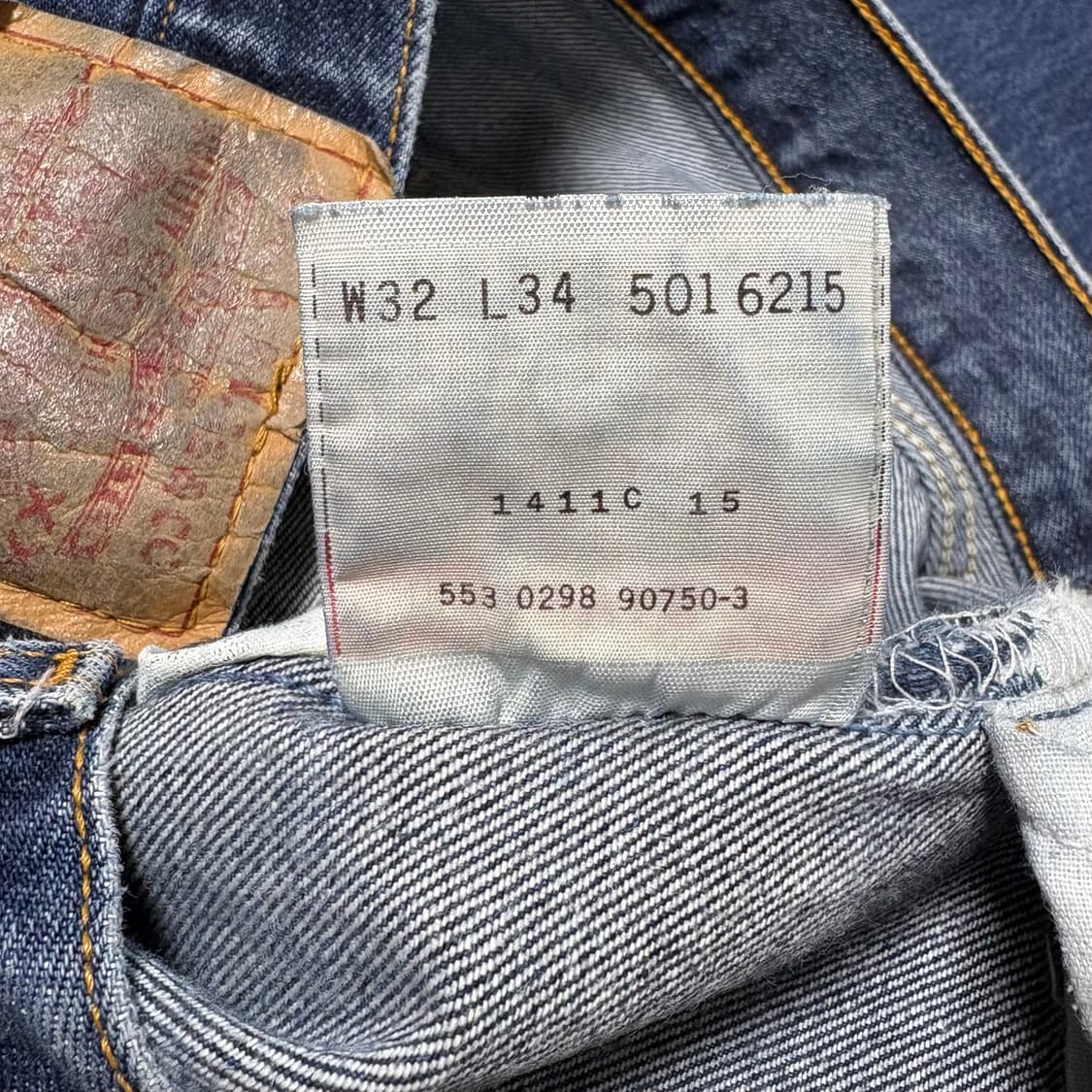 [32] 90s 리바이스 501 USA 청바지 상품이미지3