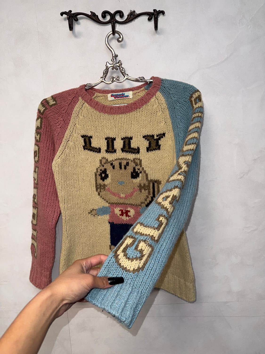 HYSTERIC GLAMOUR lettering wool knit 상품이미지3
