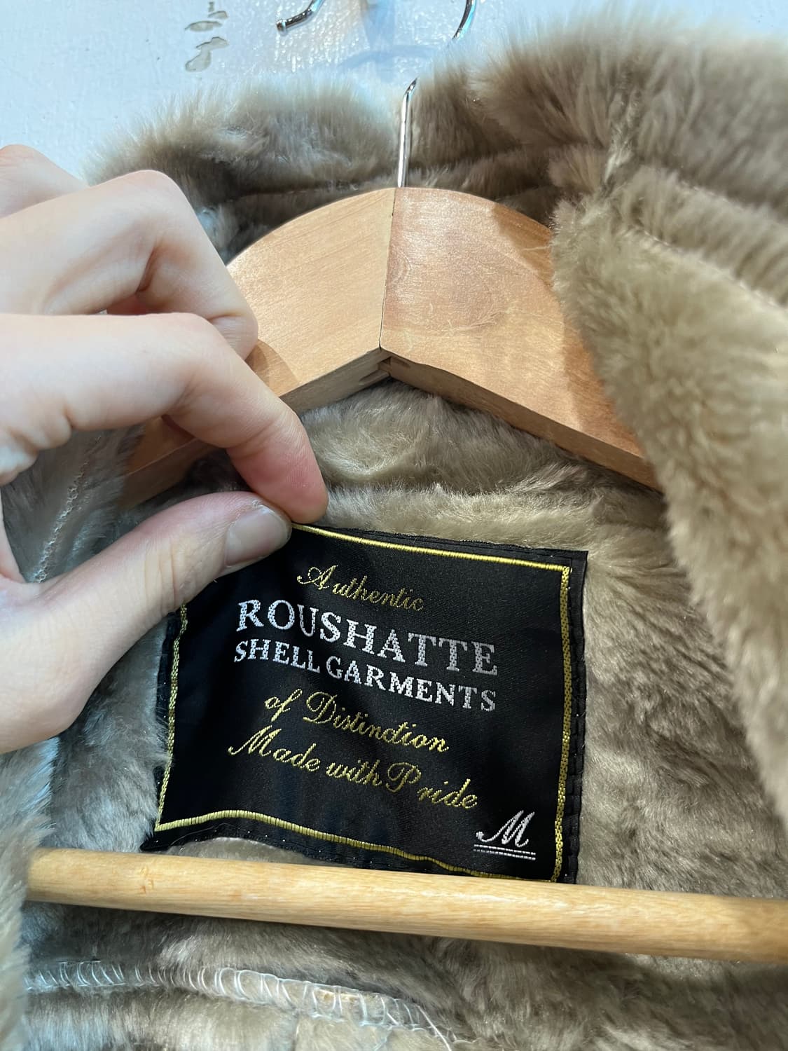 ROUSHATTE JPN 스웨이드 무스탕 자켓 상품이미지6