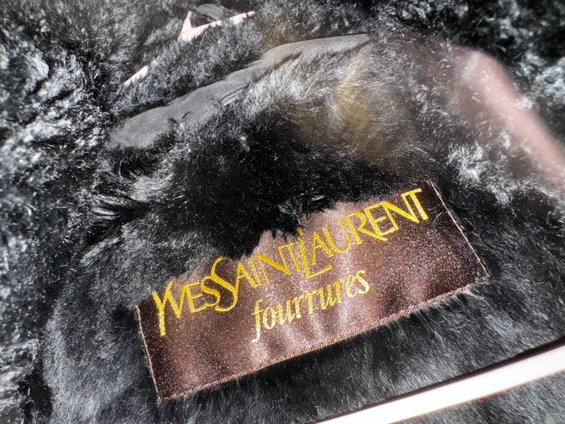 Yves Saint Laurent의 퀼팅 코트s-m 상품이미지3