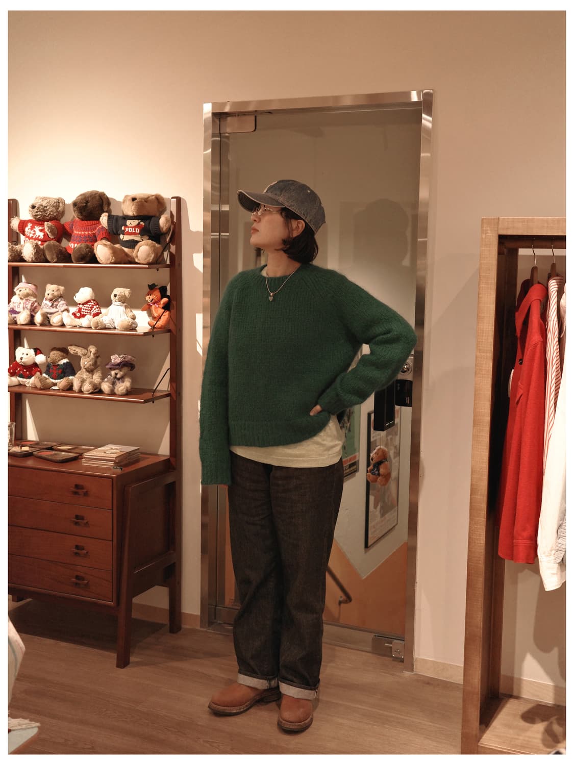 신존 모헤어 풀오버 니트 Free 사이즈 상품이미지3