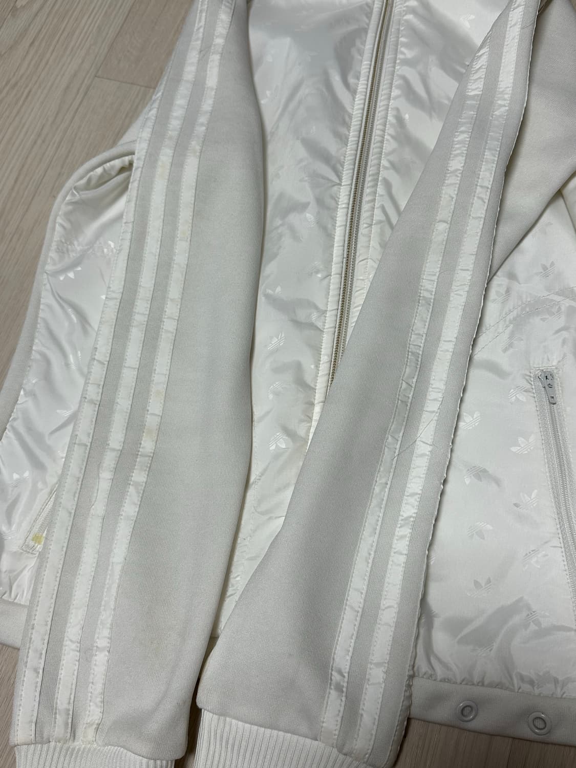 아디다스 ADIDAS 파이어버드 트랙탑 져지 화이트 상품이미지5