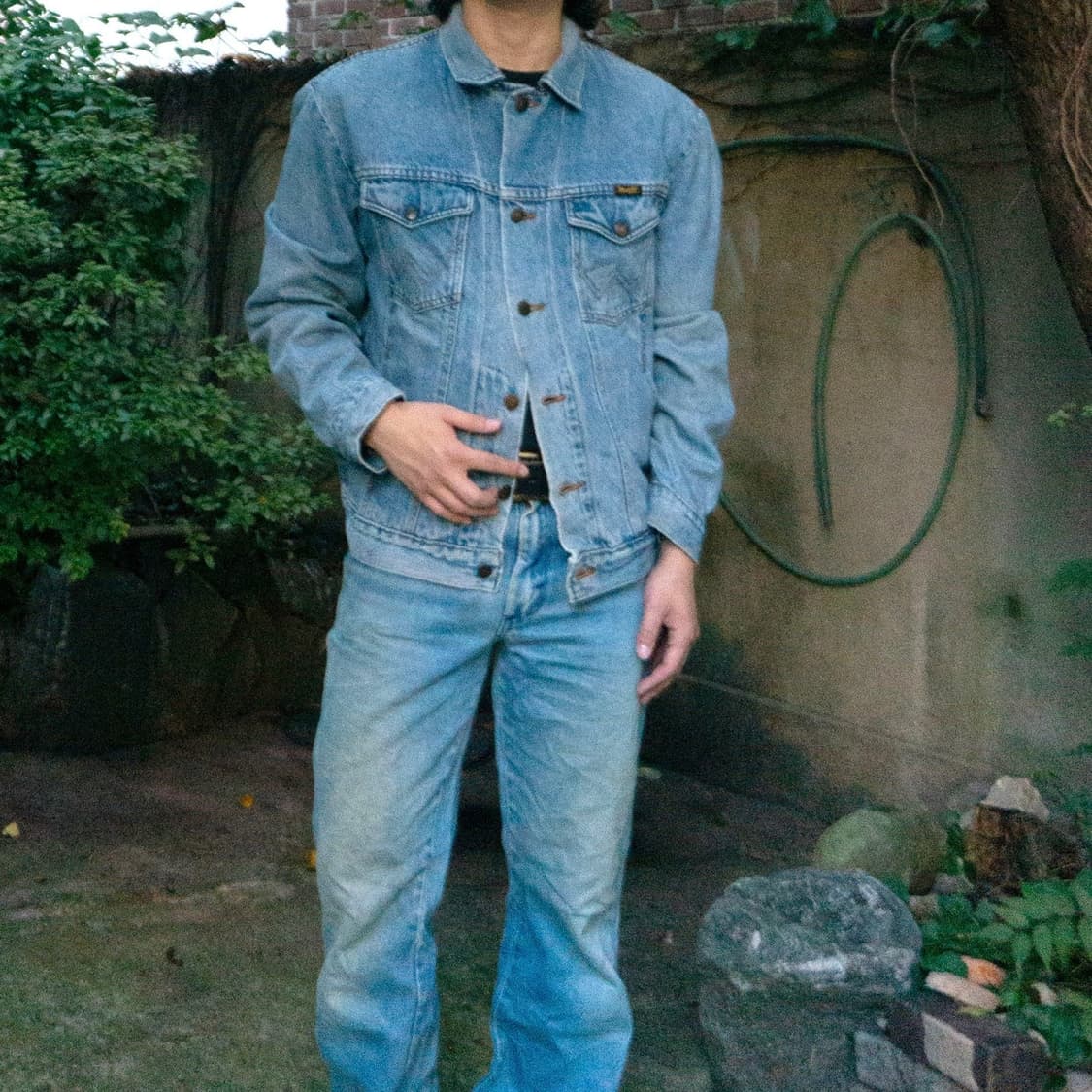 80~90s USA 랭글러 Wrangler 정통 웨스턴 데님 자켓 상품이미지2
