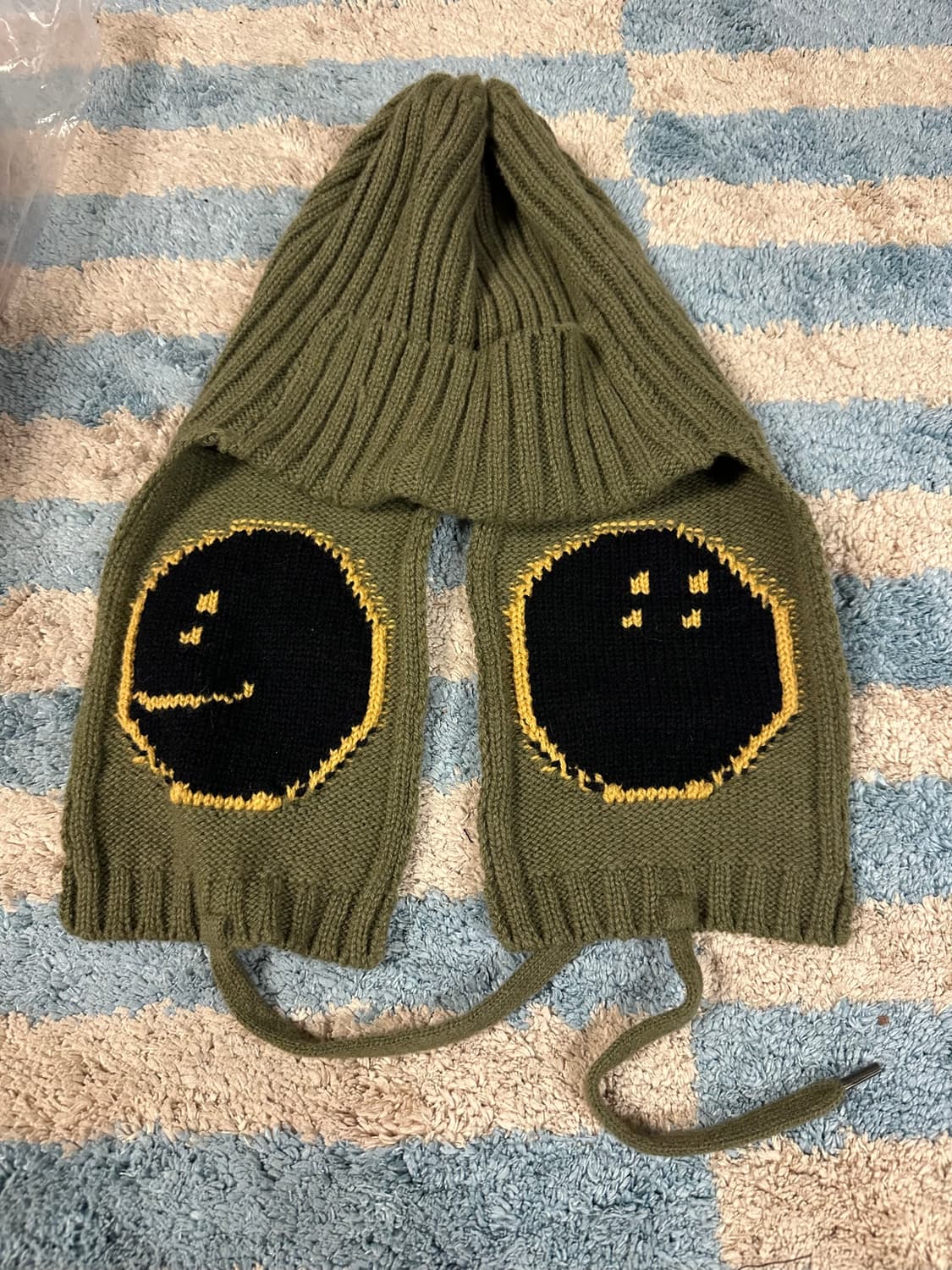 캐피탈 5G 울 프로필 레인보위 게일 캡 숏 카키 상품이미지3