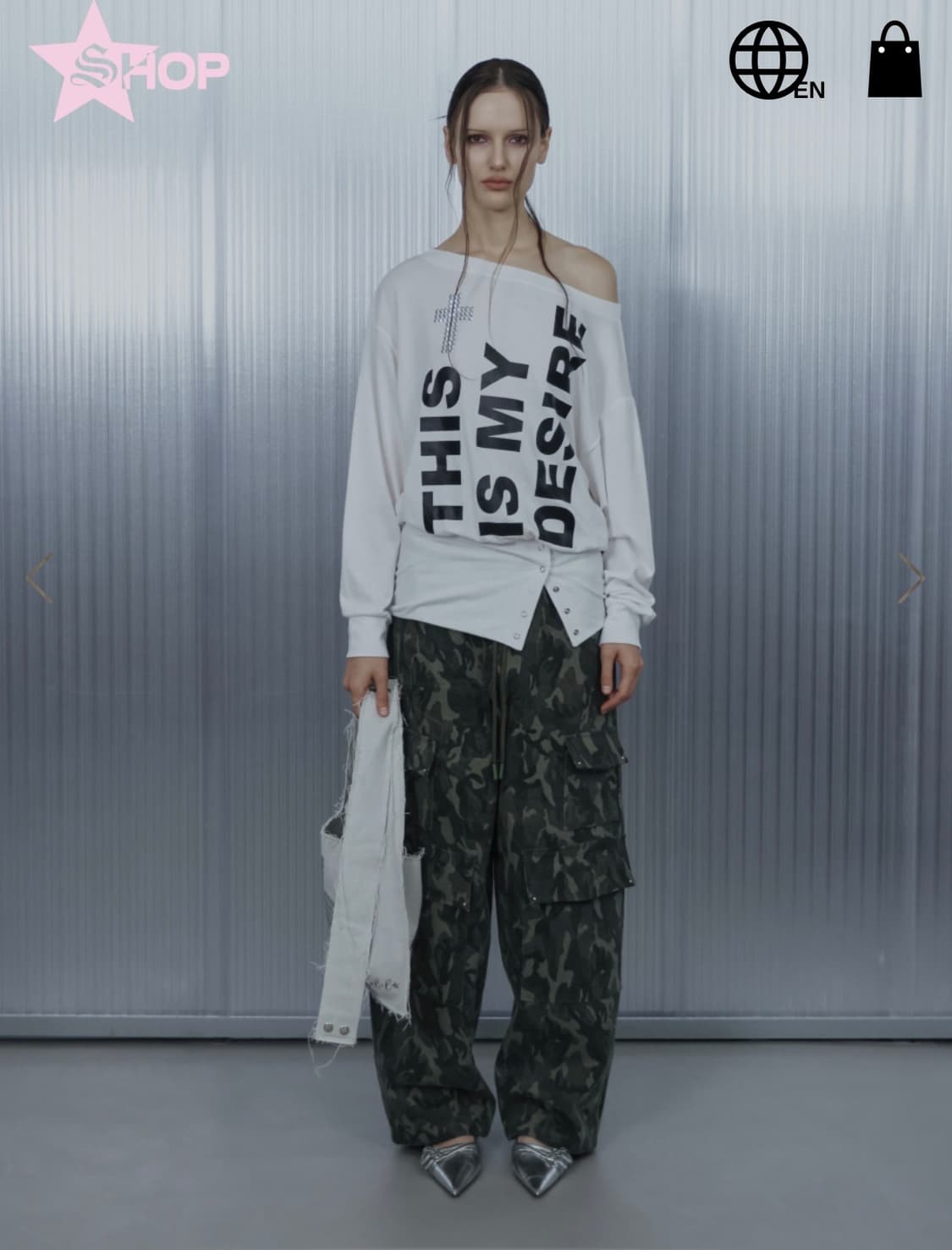 셋업이엑스이 BOLD LETTERING LOOSE TOP 상품이미지3