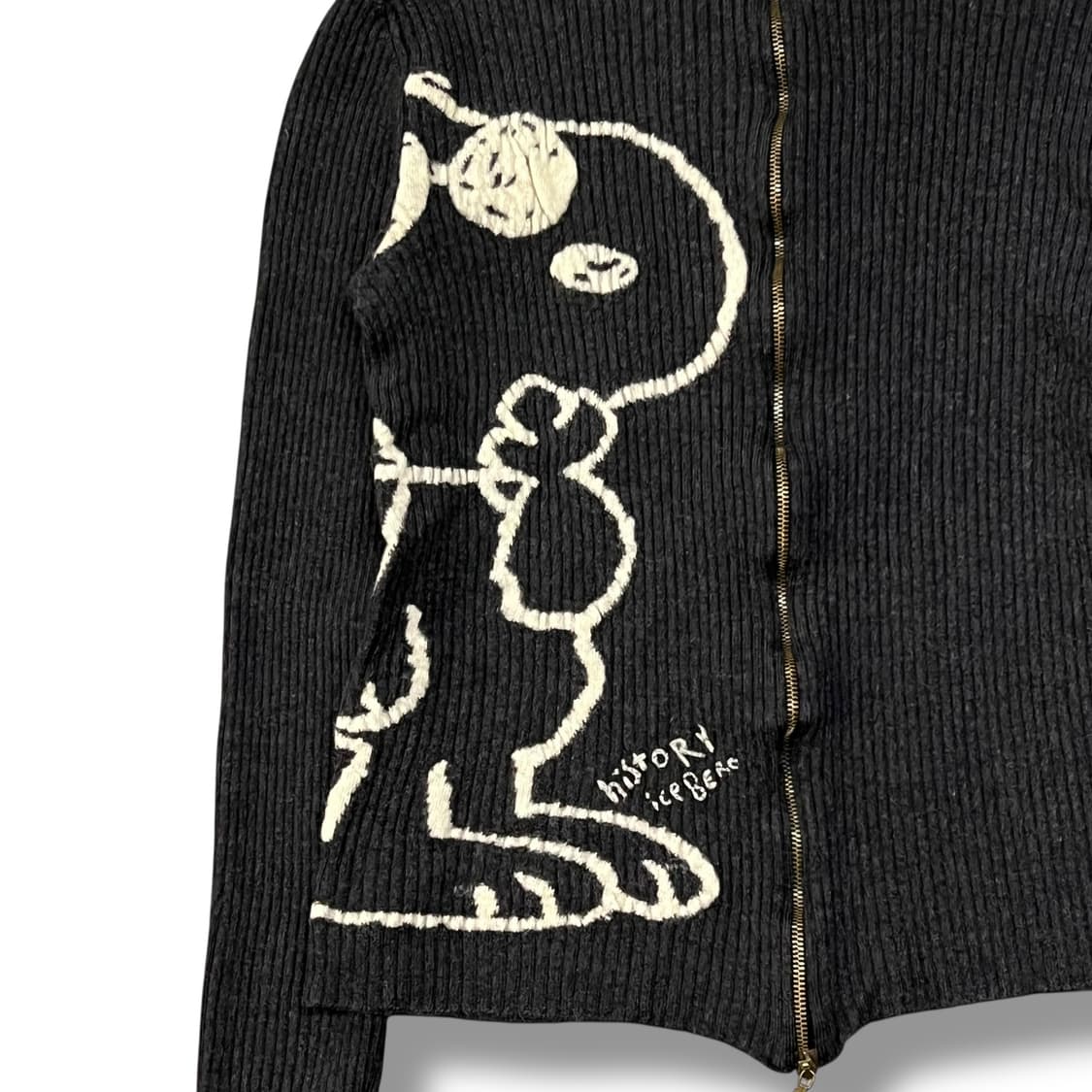  아이스버그 울 니트 집업 y13845 상품이미지5