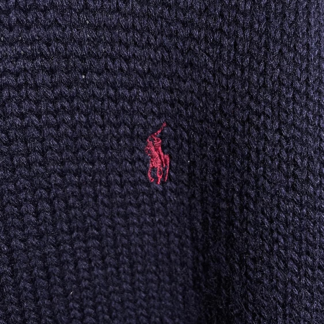 폴로 포니로고 100% 헤비 울 라운드 니트 상품이미지3