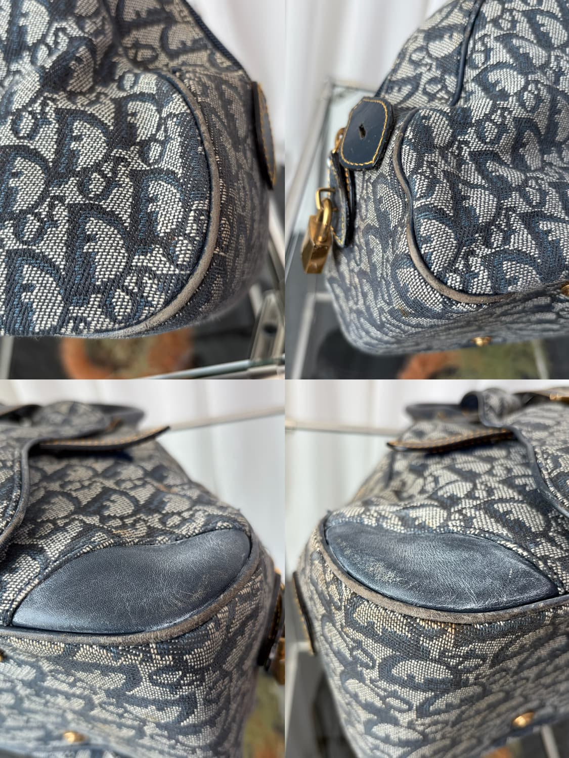 디올 더블 새들 보울러 토트백 상품이미지8