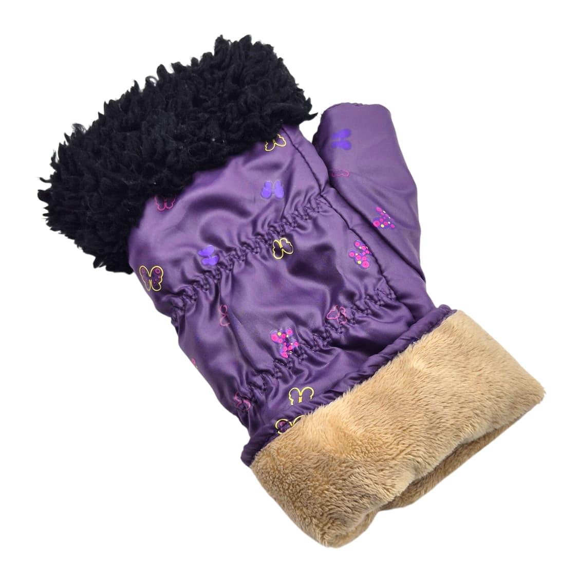 05s 안나수이 퍼플 패디드 퍼 나비 글로브 상품이미지5