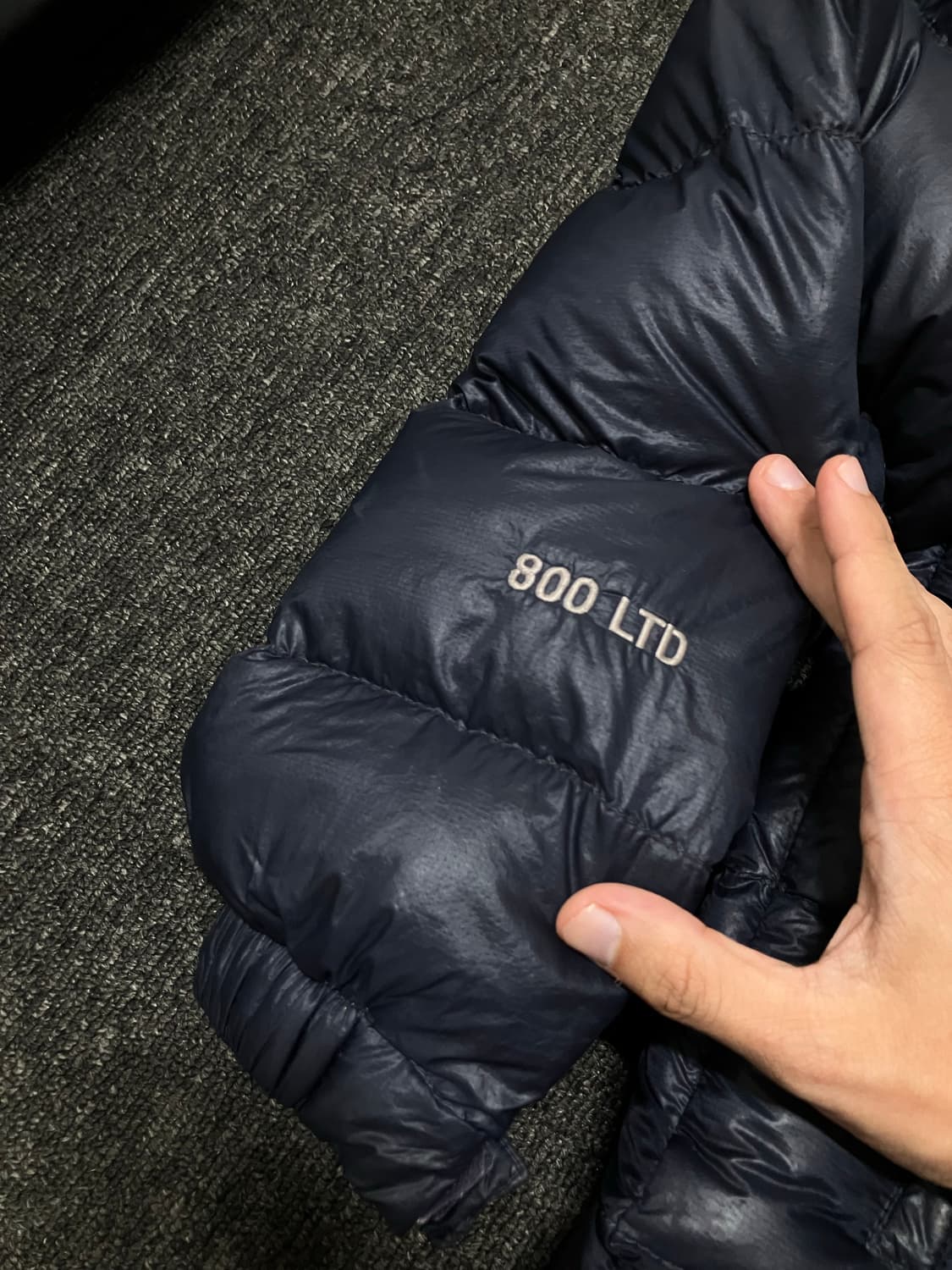 노스페이스 메트로 알파 네이비 850 눕시 패딩 상품이미지3