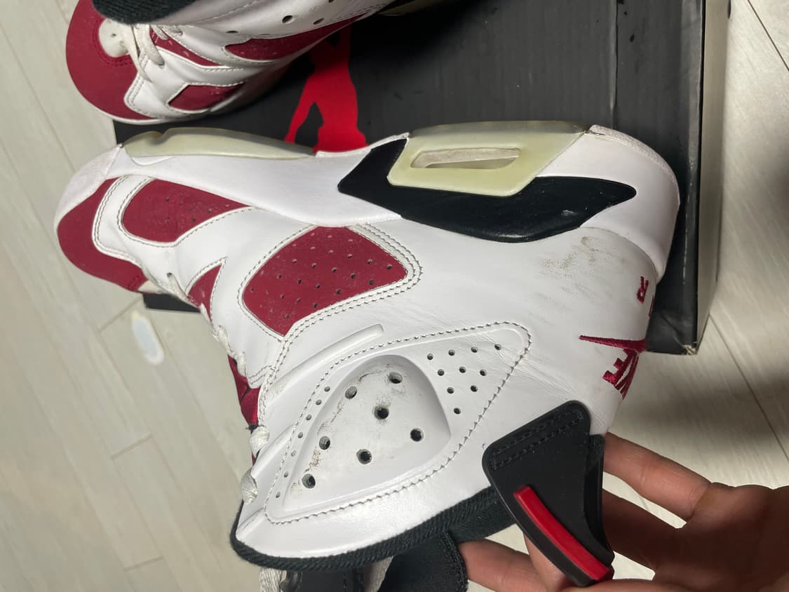 조던 6 카마인 상품이미지5