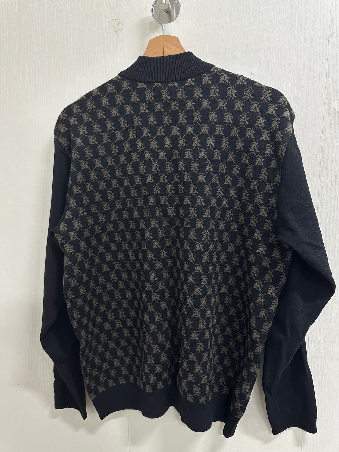 K2 남성 하프집업 패턴 니트 100 상품이미지7