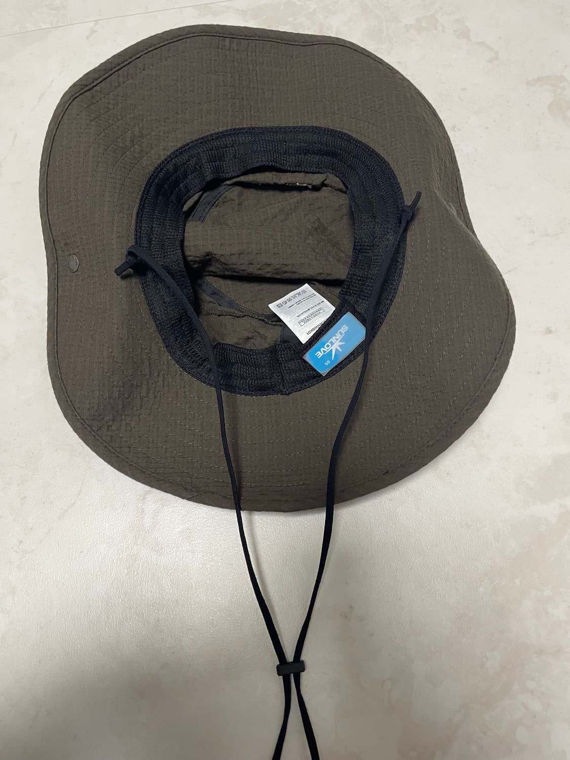 썬러브 Grid Pioneer Bucket Hat Brown 상품이미지3