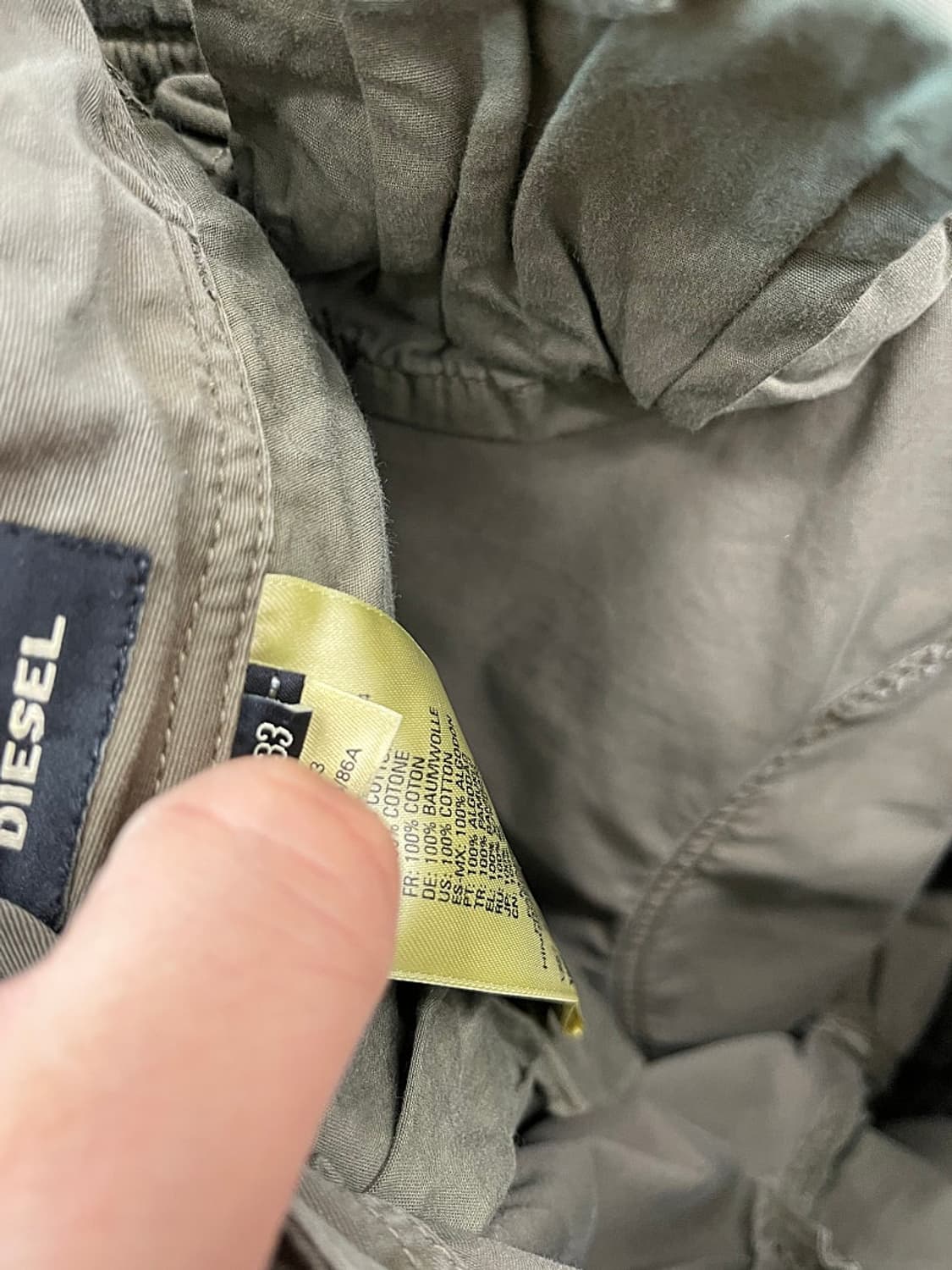 33) 디젤 밀리터리 카고팬츠 상품이미지7