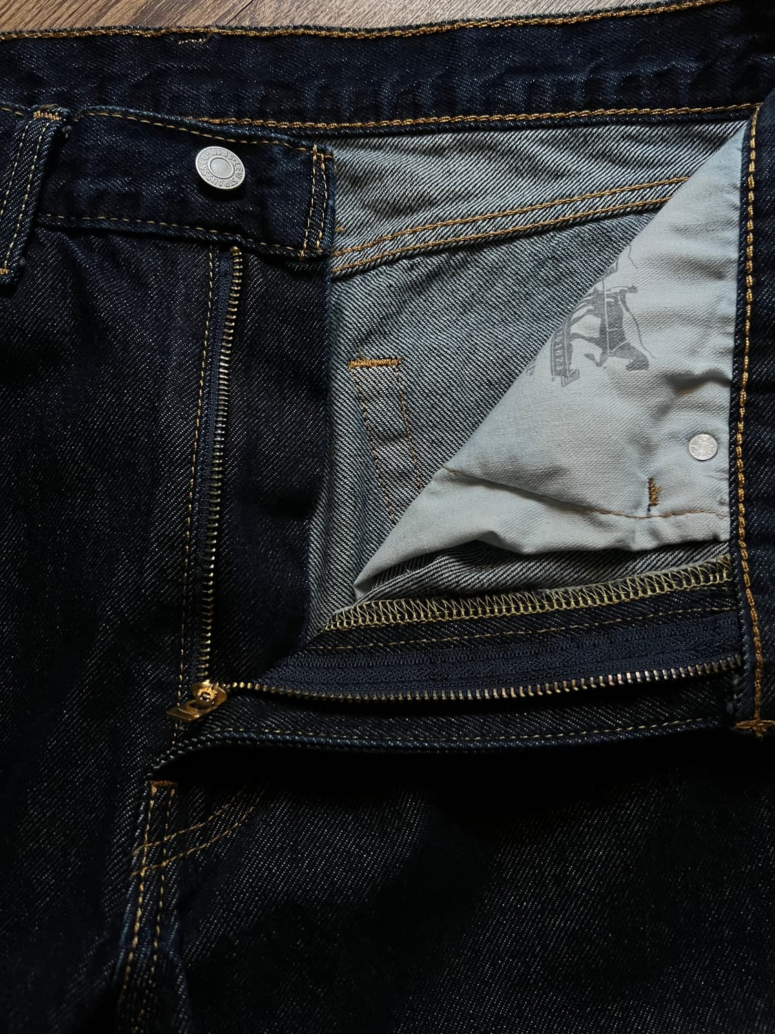 [34]리바이스 555 릴렉스 스트레이트핏 생지 데님 팬츠 상품이미지3