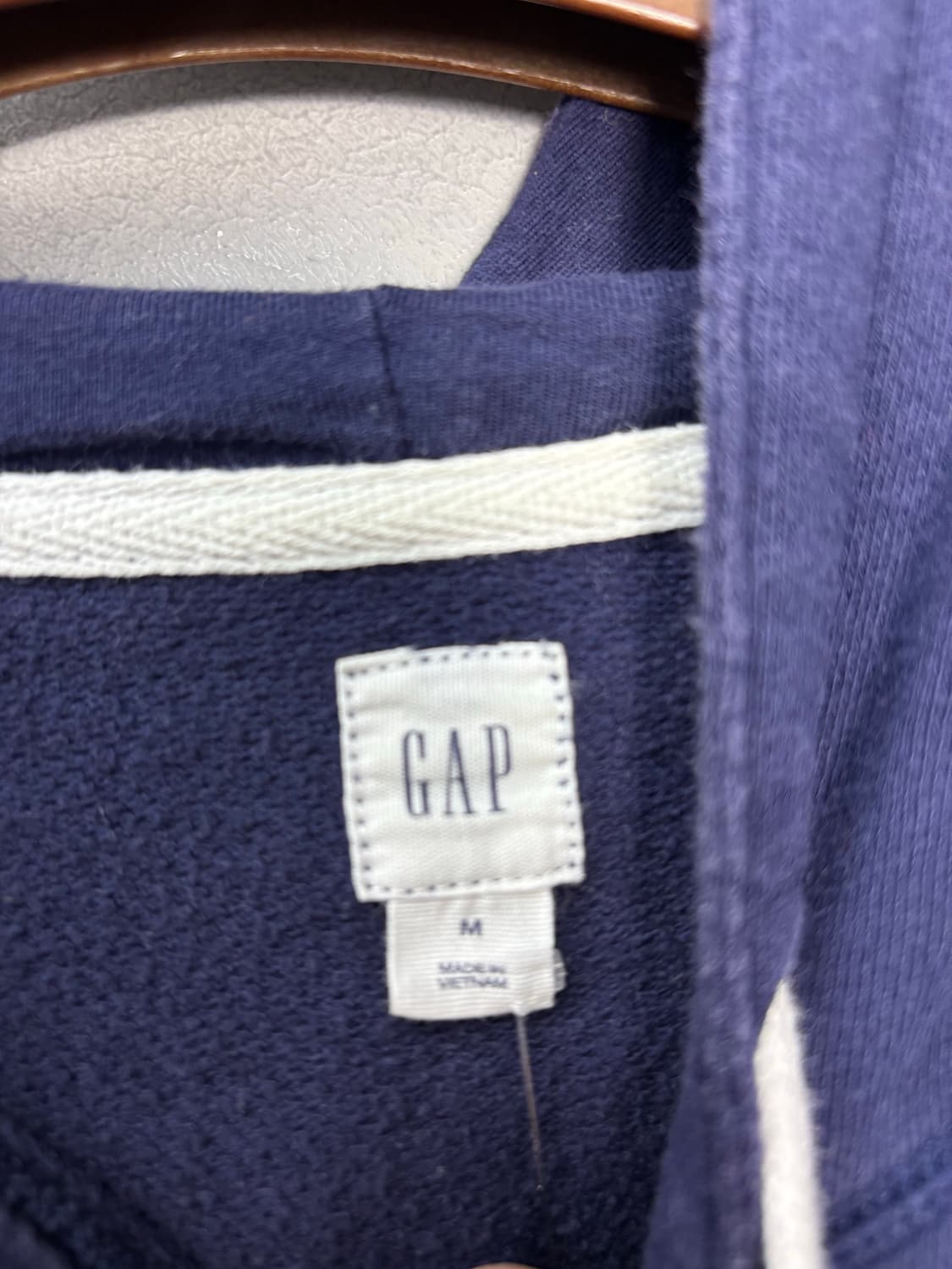 갭 네이비 핑크 후드집업 A3144 상품이미지5