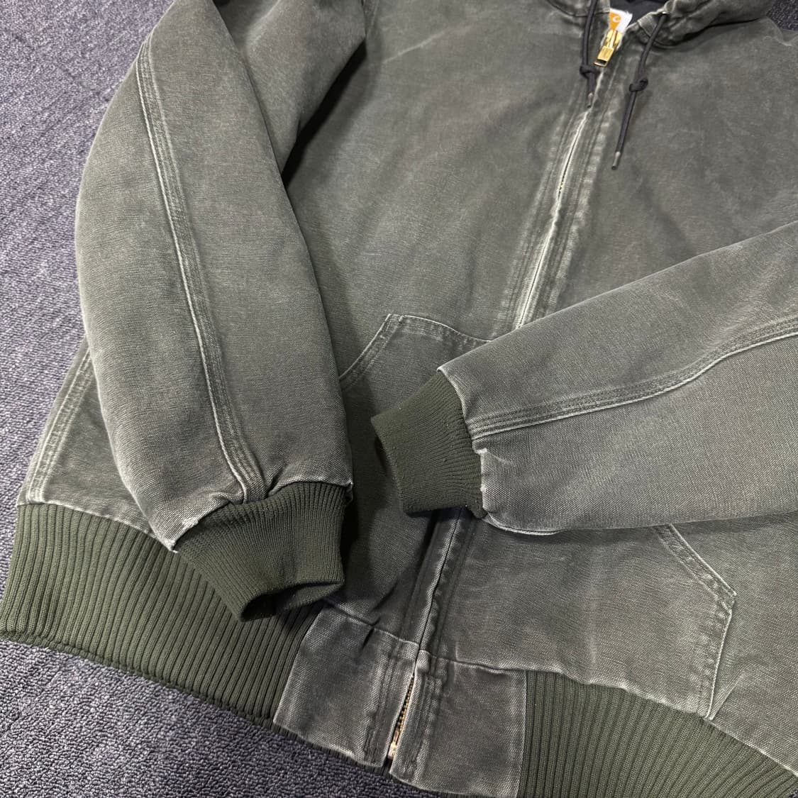 칼하트 J130 MOS 덕 액티브 후드집업 상품이미지4