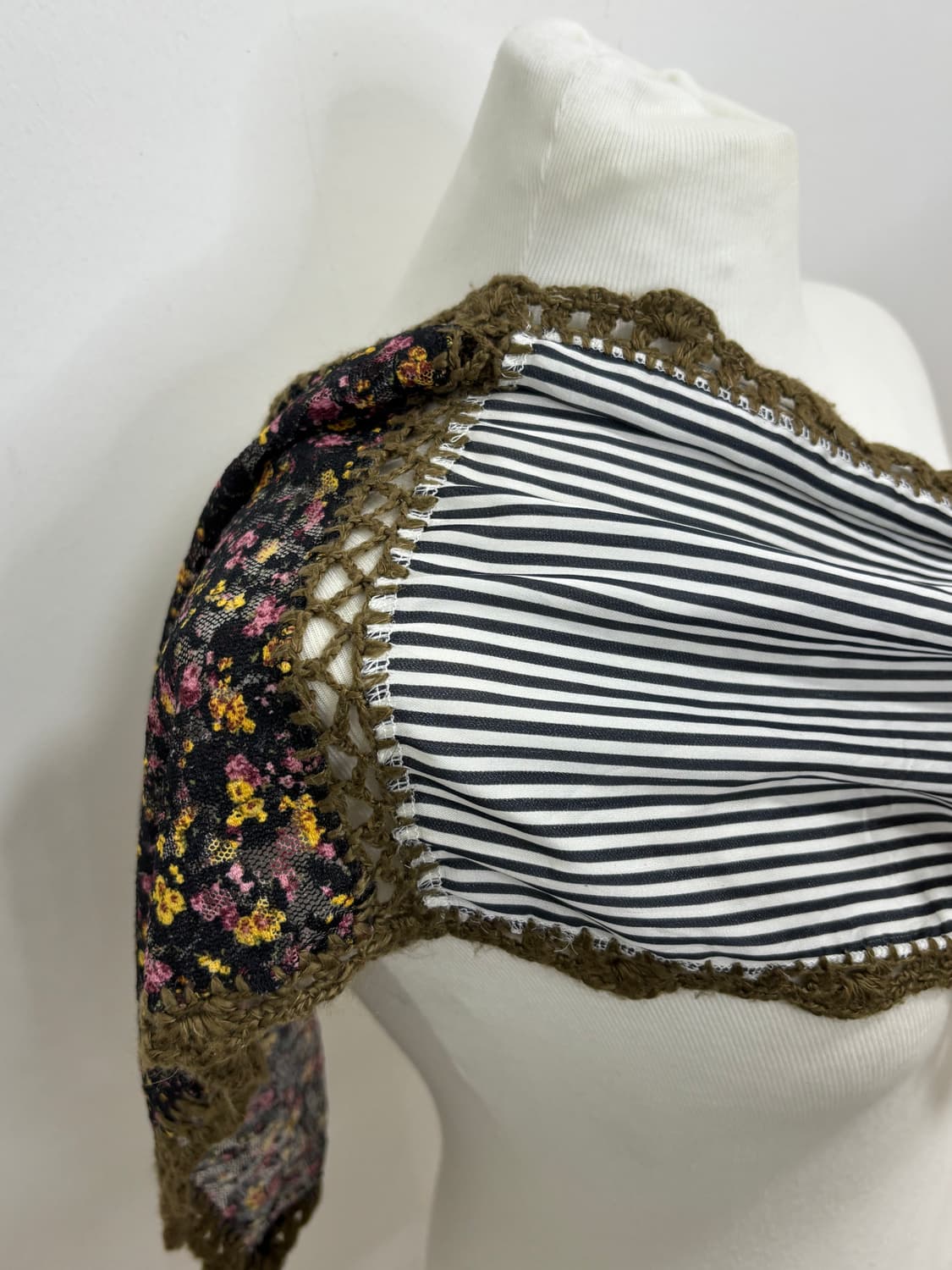 플라워 패턴 레이스 모리 머플러 스카프 상품이미지8