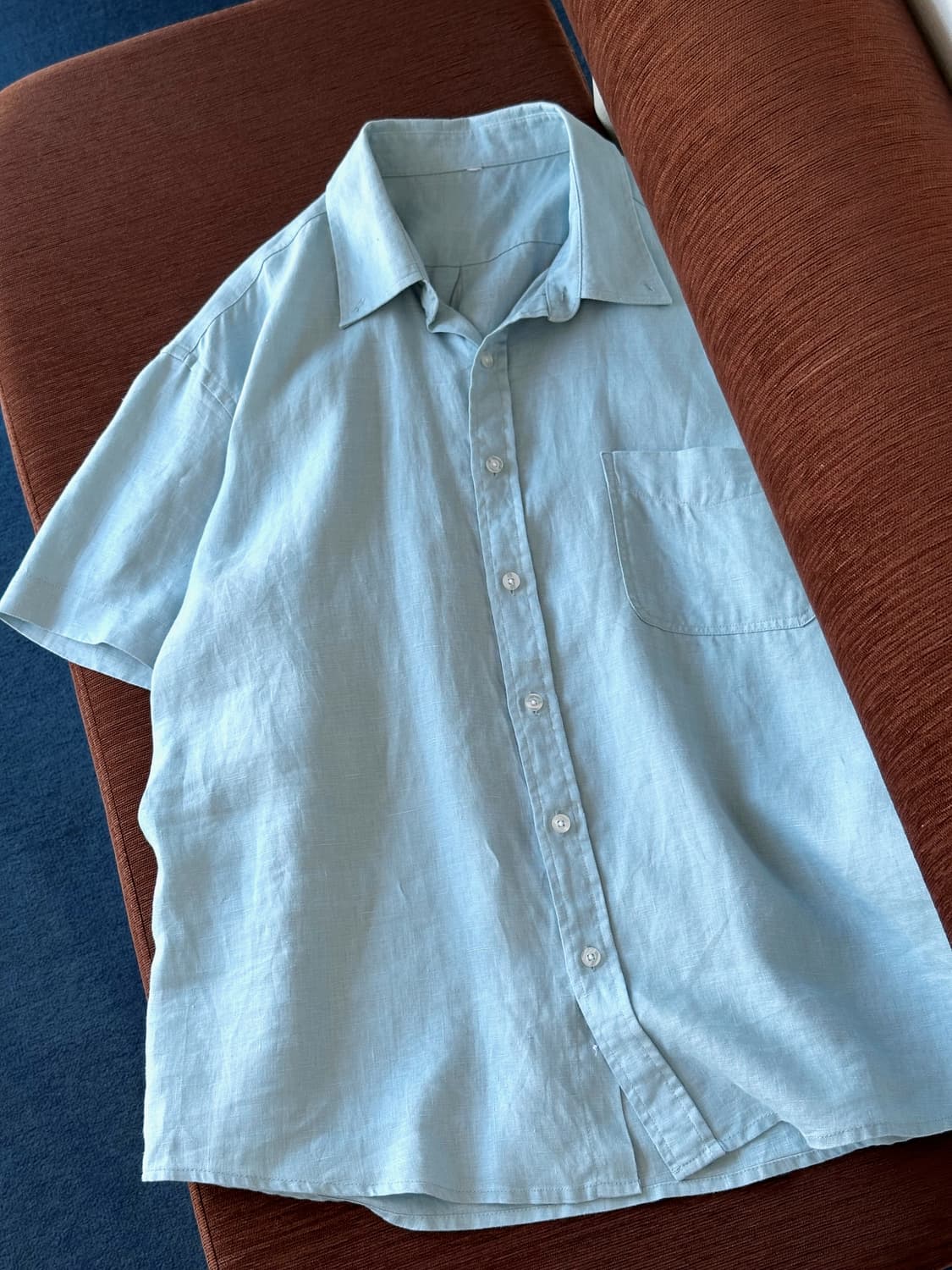 Pure linen H/S shirt 상품이미지4