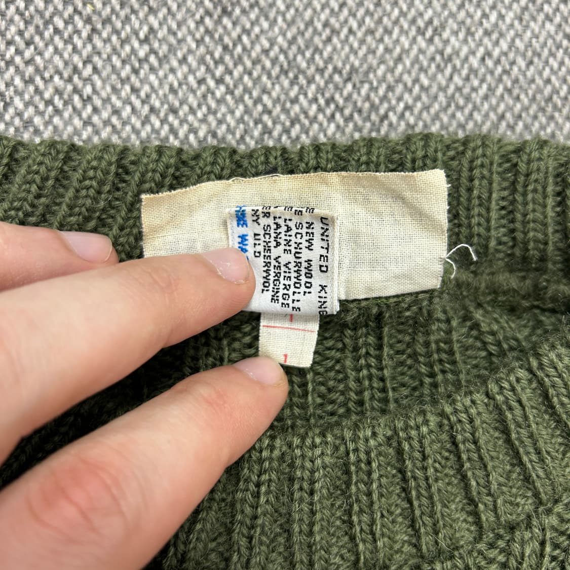 REMPLOY 80s 밀리터리 울 코만도 니트(1) 상품이미지4