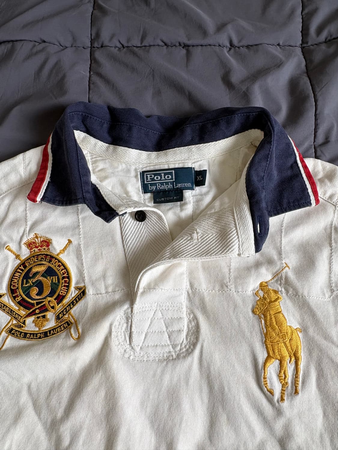 폴로 빅포니 럭비 성조기 롱슬리브 xl 상품이미지3