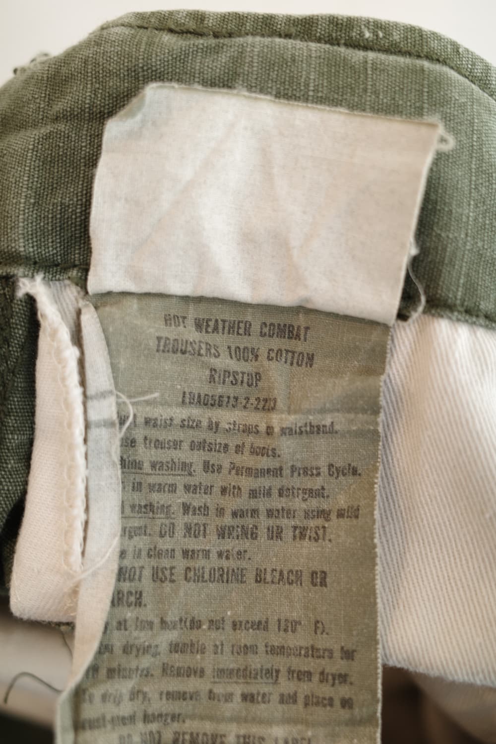 Vintage BUD 밀리터리 카고 쇼츠 (MADE IN USA) 상품이미지4