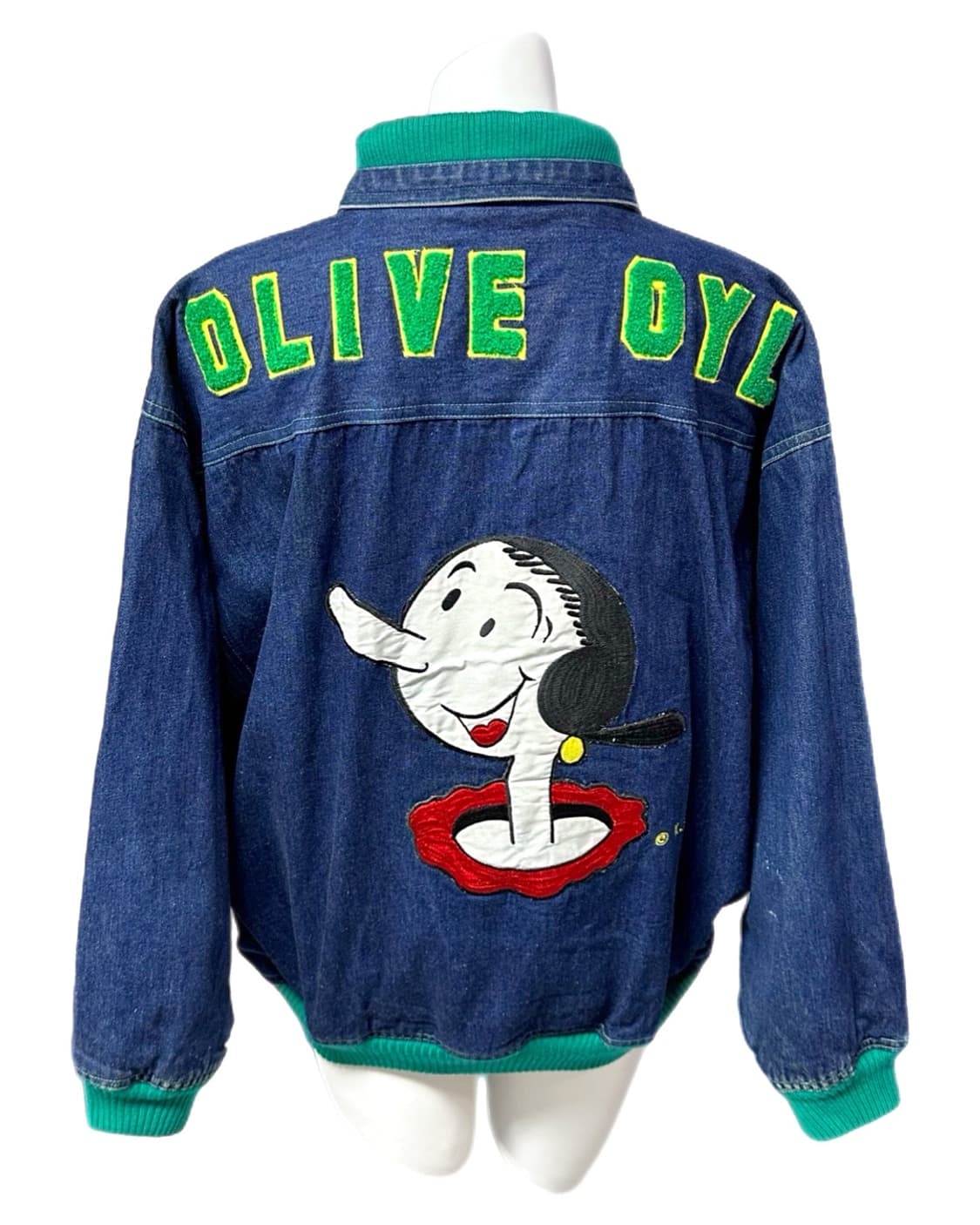 80s King Features Syndicate 뽀빠이 데님자켓 상품이미지2