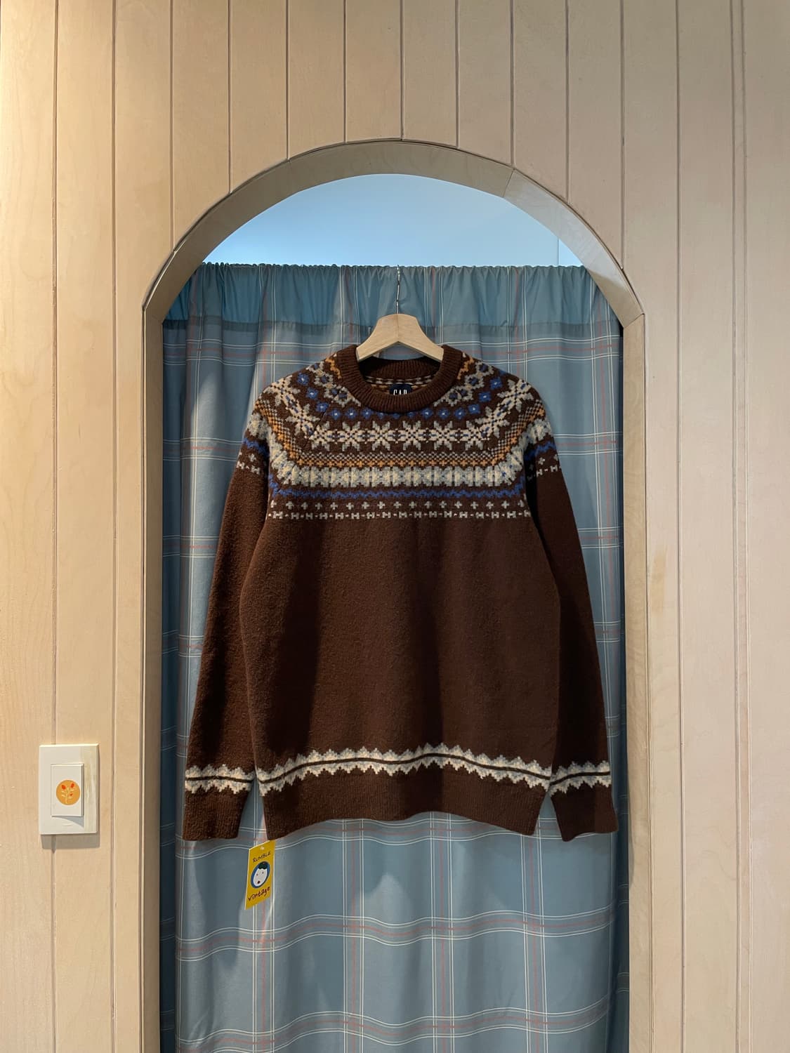 GAP 페어아일 노르딕 니트 (M) 상품이미지4