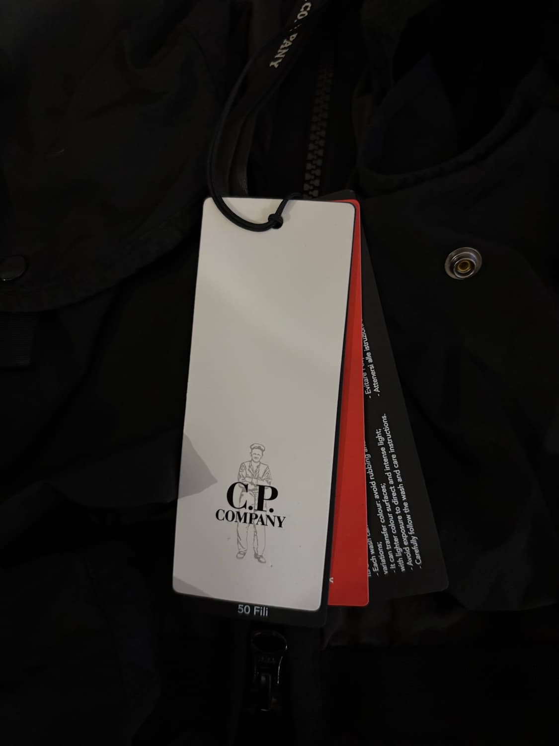 CP Company 블랙 택티컬 조끼 46 상품이미지3