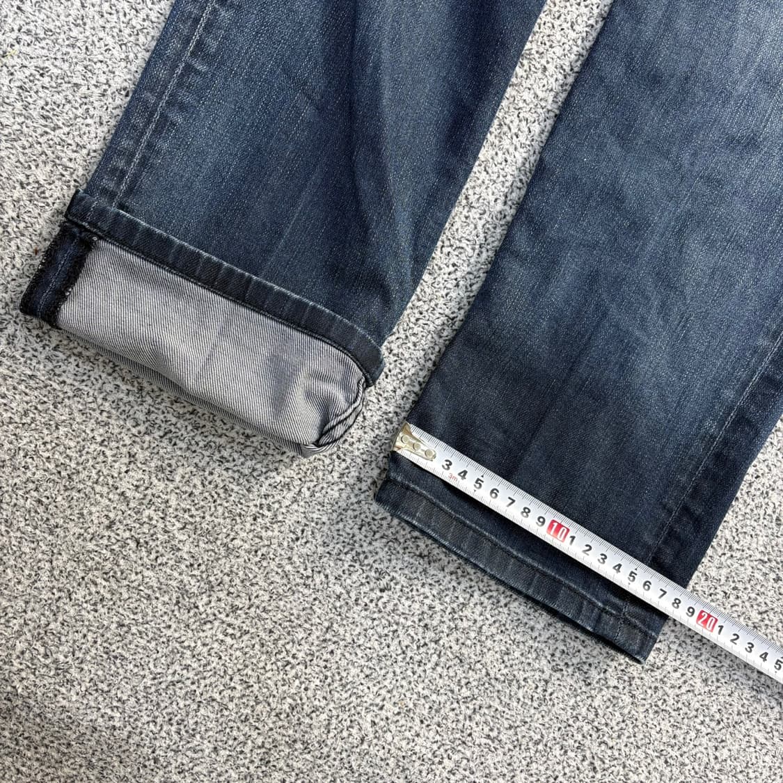 W34L32 캘빈클라인 워싱 데님팬츠 0409J 상품이미지9