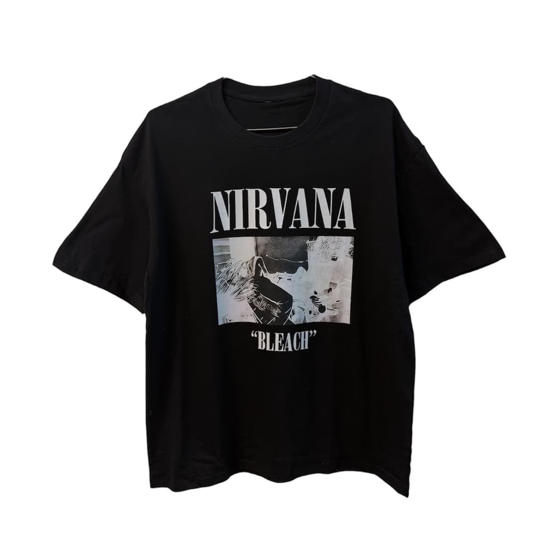 너바나 NIRVANA 레터링 프린팅 밴드티  상품이미지1