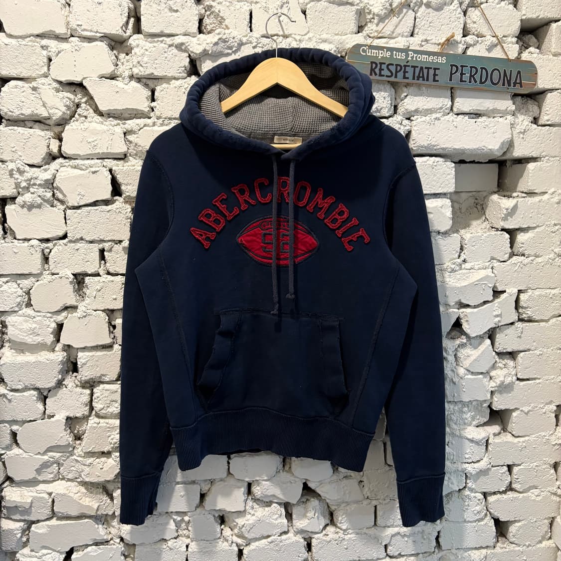 아베크롬비 빈티지 빅로고 후디 상품이미지1