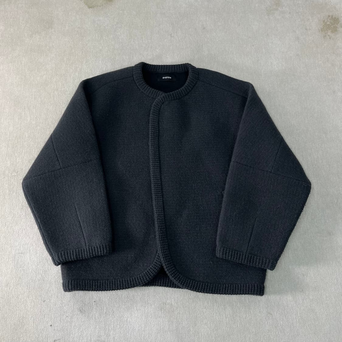 W100 시스템 헤비 가디건  상품이미지1