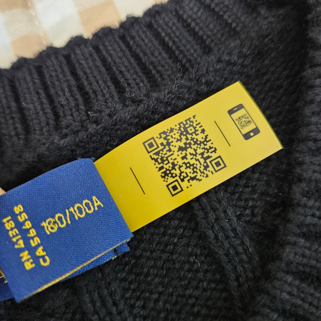 폴로 랄프로렌 케이블 면니트 남자100 상품이미지7