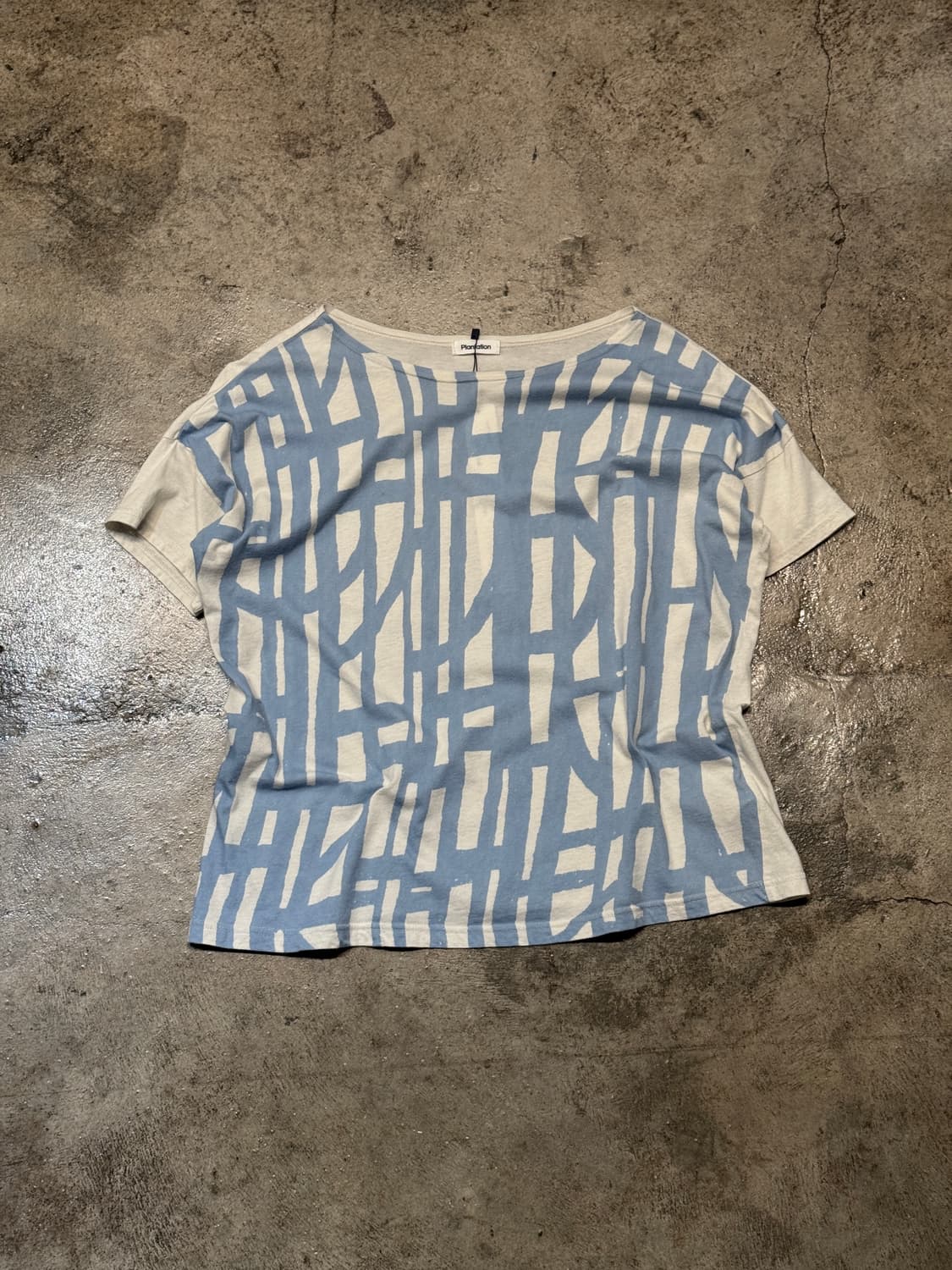 44-55 ) Plantation Sky Grid Pullover 상품이미지2