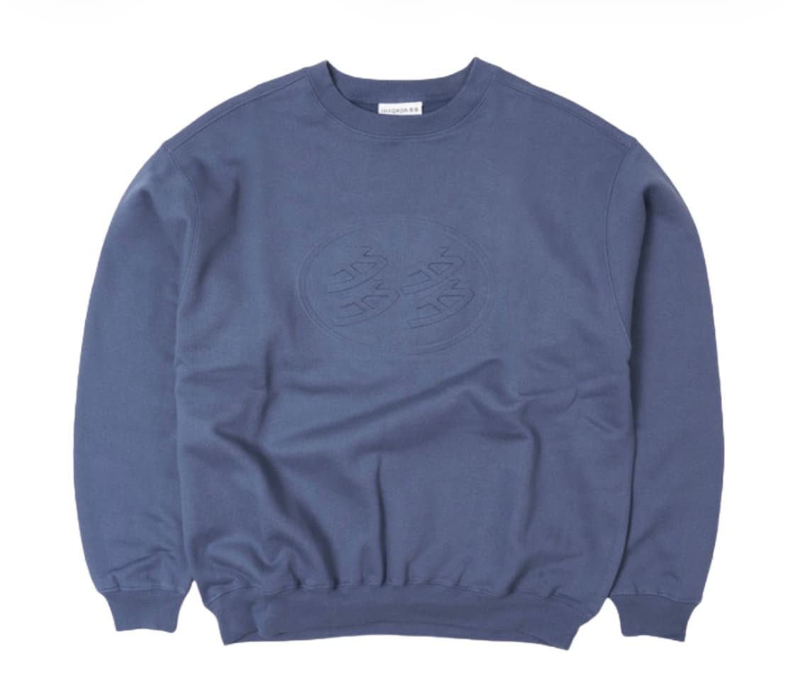 다다이즘 엠보싱 크루넥 상품이미지1