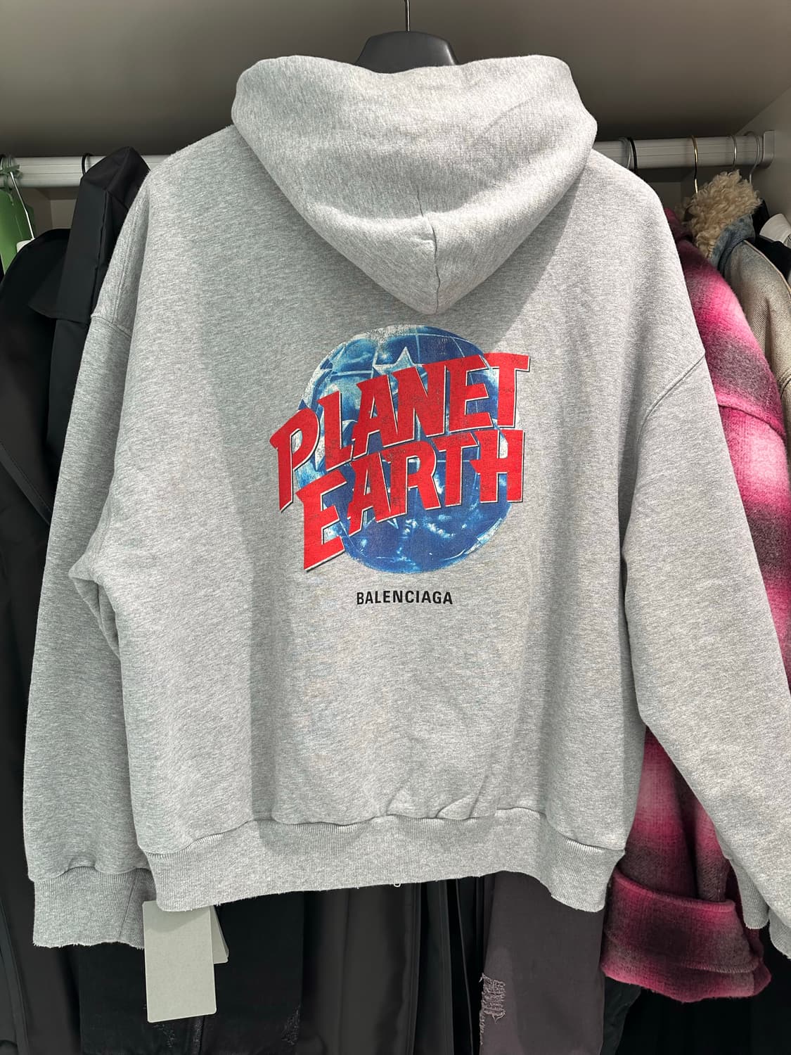발렌시아가 플래닛 후드 집업 m 사이즈 상품이미지2