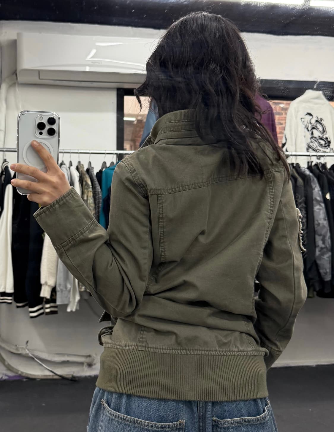 Y2K 그런지 필드자켓 상품이미지4