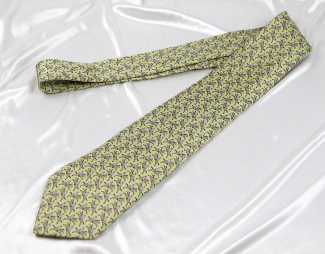 에르메스 8.7cm A+등급 남자 명품넥타이 상품이미지5