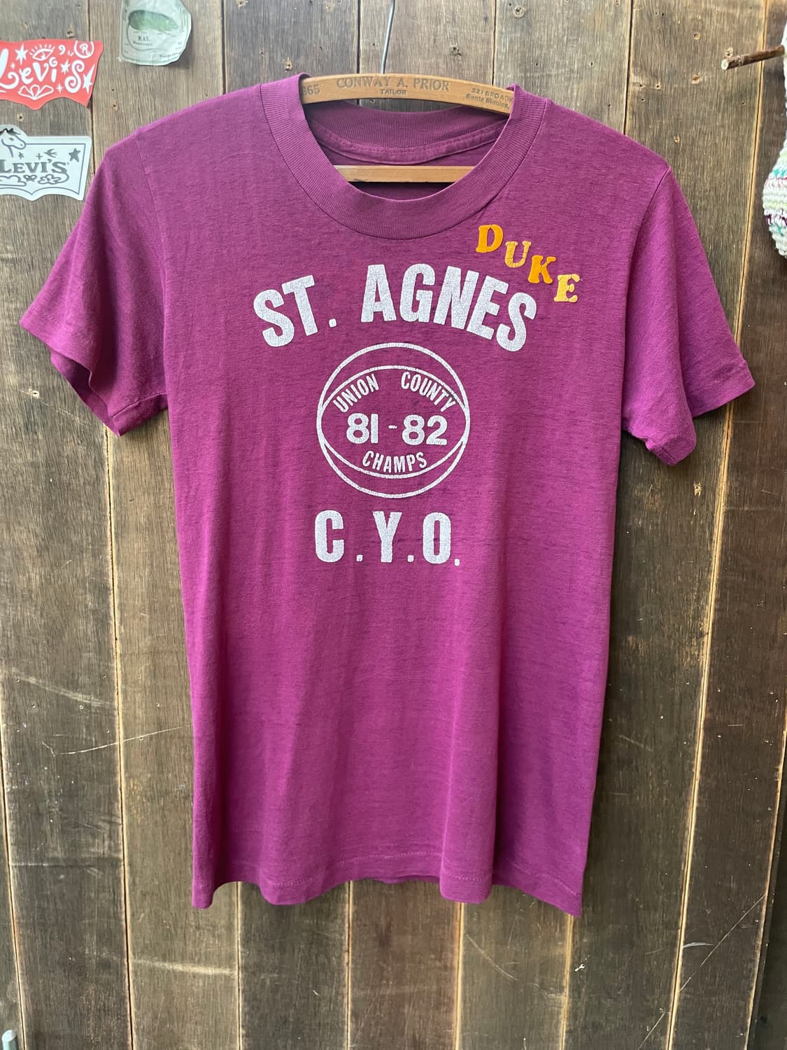 1981–82 ST. AGNES C.Y.O. Vintage T-shirt 상품이미지1