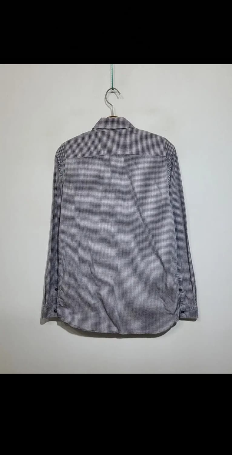 (S) 라코스테 셔츠 체크 남방 포켓 로고 캐주얼  상품이미지6