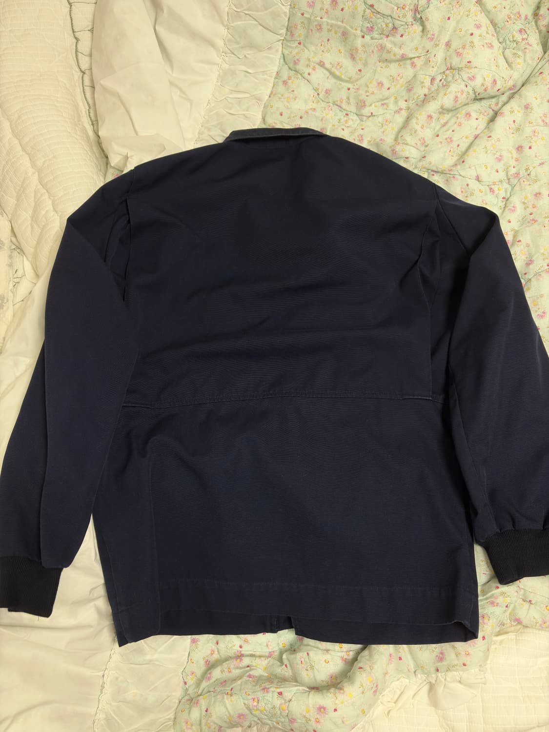 80-90s 프랑스 해군 보급 블루종 자켓(105) 상품이미지3