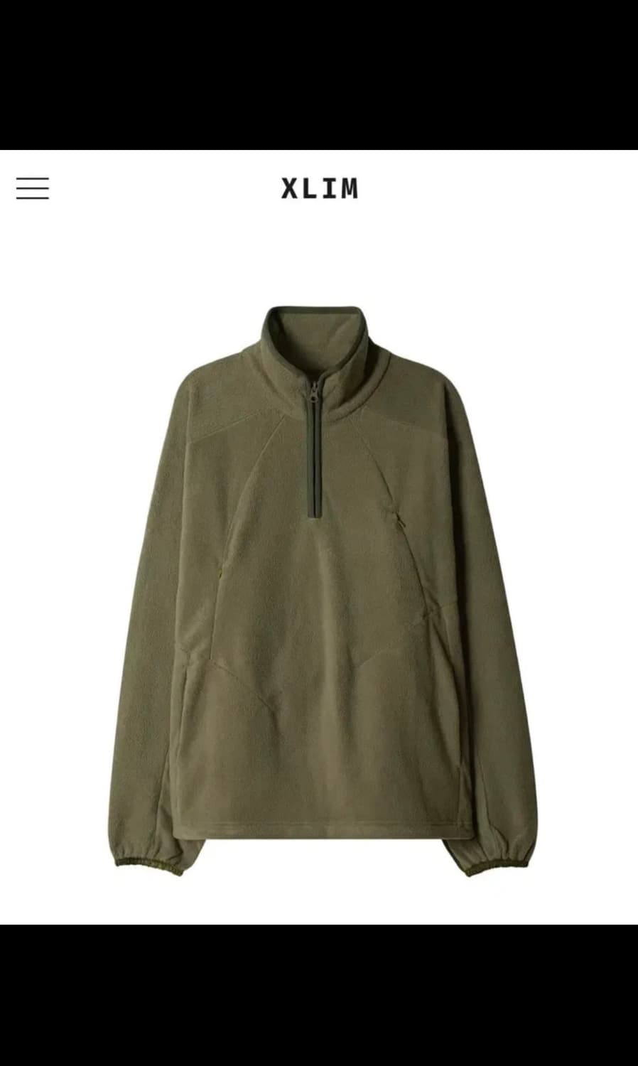 Xlim EP.6 01 HALF ZIP-UP 상품이미지1