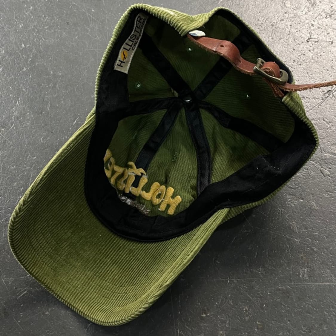 홀리스터 코듀로이 볼캡  상품이미지5