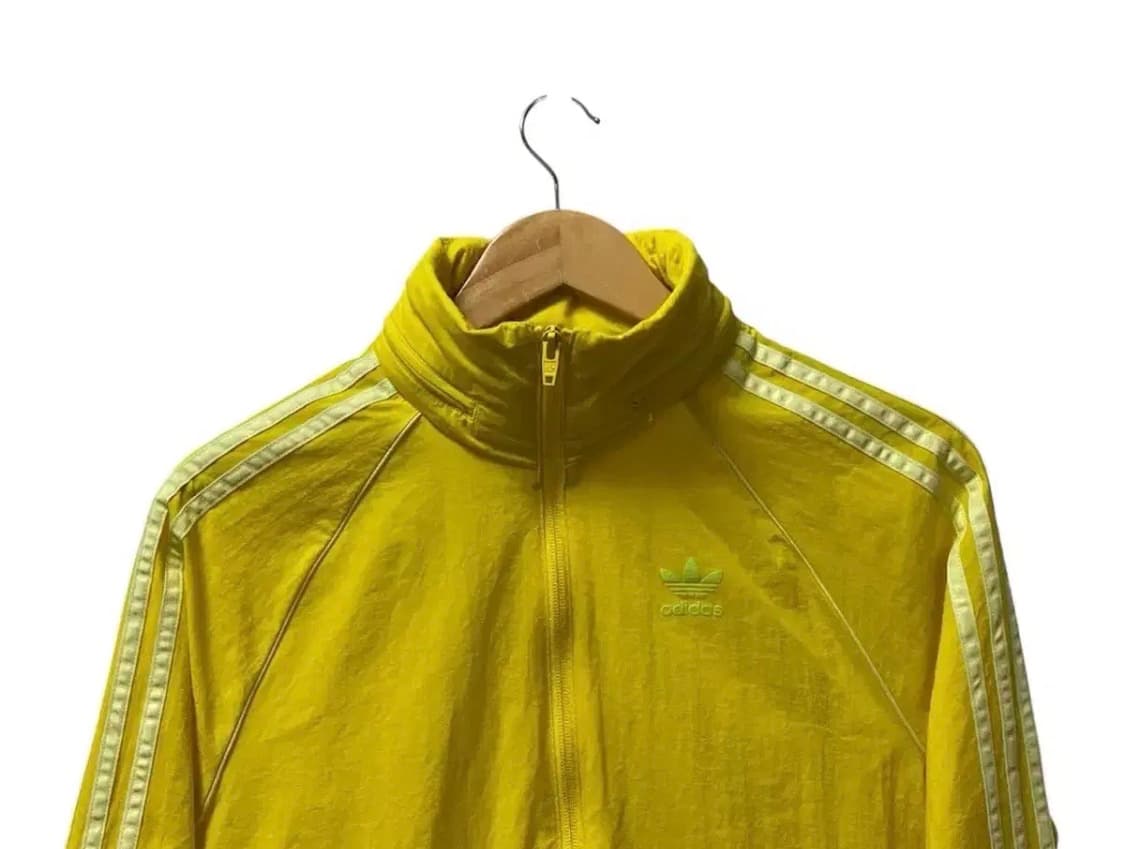 아디다스 옐로우 파이어버드 윈드브레이커 S 상품이미지2